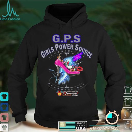 Bemore.Plus DesignsGPS Girls Power Source shirt