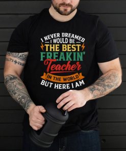 Best Freakin' Teacher Life Funny Tank Top