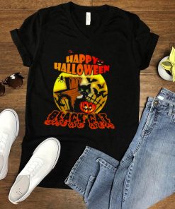 Black Cat Happy Halloween 2021 Shirt