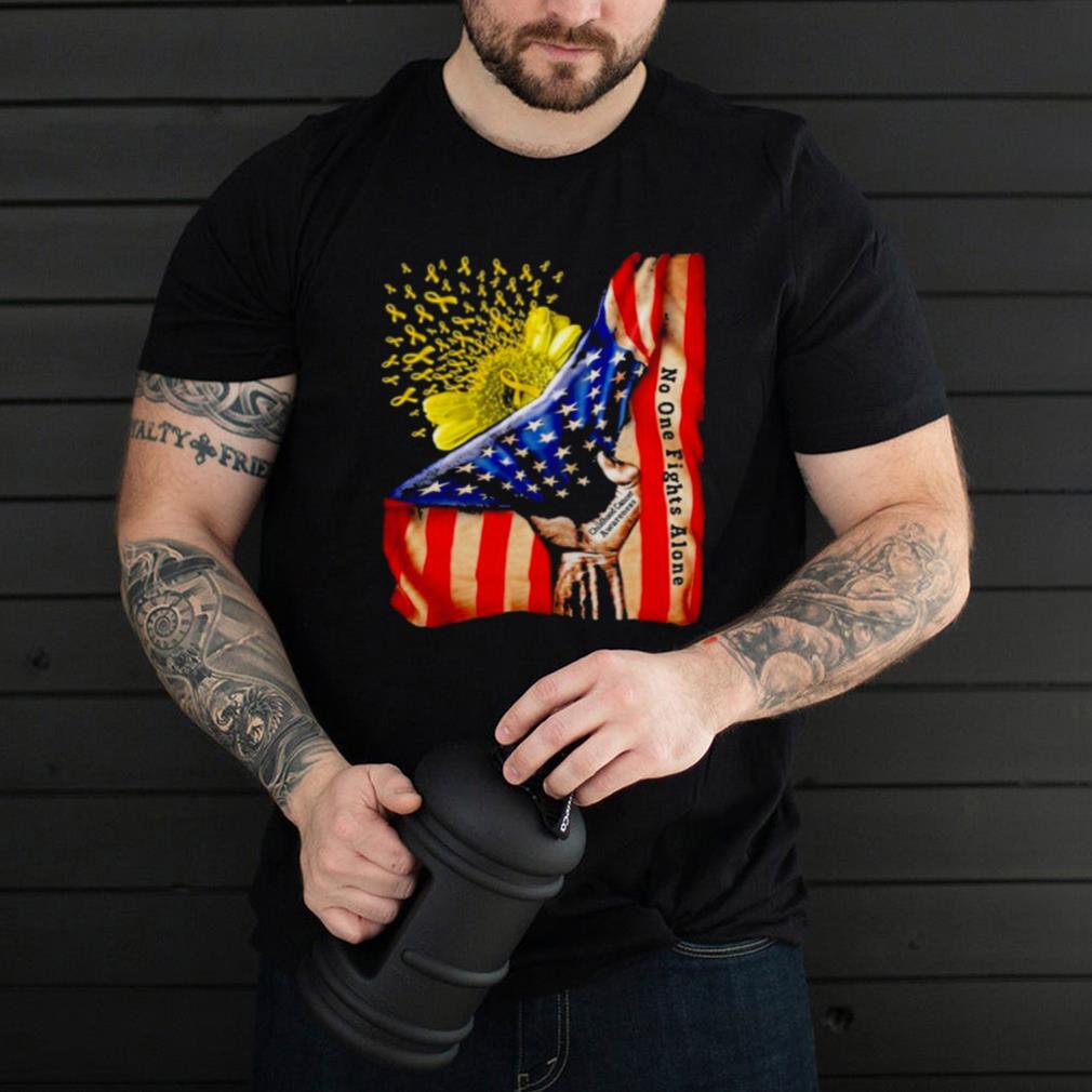 Blood inside me flag childhood cancer awareness american flag shirt Blood inside me flag childhood cancer awareness american flag shirt