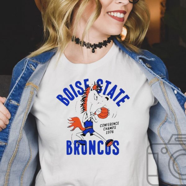 Boise State Broncos conference champs 1976 shirt