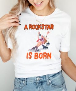 Born to be a Rockstar A Rockstar is born funny music Metal T Shirt