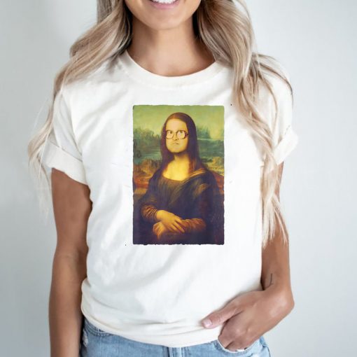 Bubba Lisa Mona Decent Leonardo Da Vinci Funny Mona Lisa T Shirt