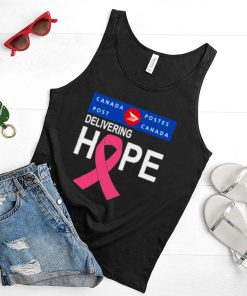 Canada Postes Logo Delivering Hope Breast Cancer Awareness shirt