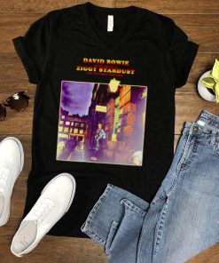 David Bowie the rise and fall of Ziggy Stardust shirt