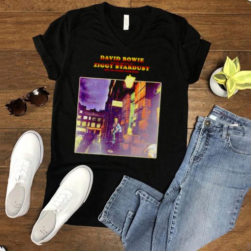 David Bowie the rise and fall of Ziggy Stardust shirt
