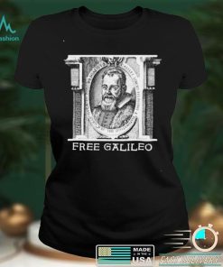 Free Galileo Galilei Science Vintage T shirt