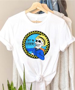 Get In Losers Skull Drive We're Saving Halloweentown T Shirt