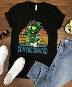 Halloween 2021 Zombie Vaccinated shirt