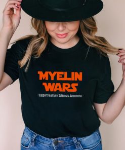 Halloween Myelin Wars Support Multiple Sclerosis Awareness Shirt