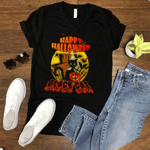 Happy Halloween Black Cat 2021 T shirt