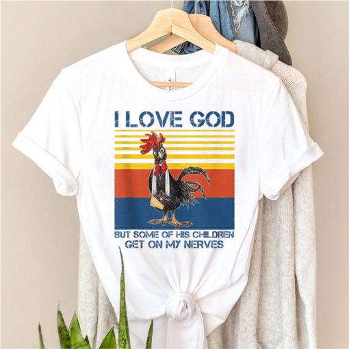 I love God but some of his children get on my nerves Tank Top