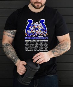 Indianapolis Colts legends thank you for the memories shirt