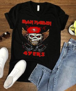 Iron Maiden Skull San Francisco 49ers Shirt