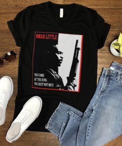 Michael K. Williams Omar Little Dont Miss the King T Shirt