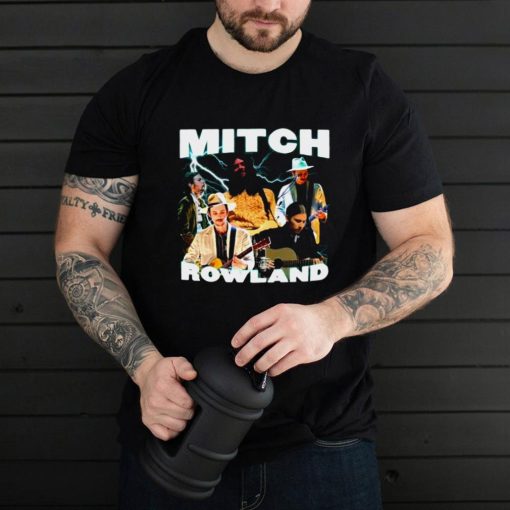 Mitch Rowland Printed Graphic RAP Hip hop T shirt