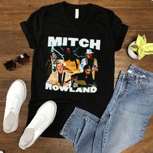 Mitch Rowland Printed Graphic RAP Hip hop T shirt