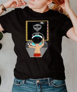Movies By Richard Sutcliffe Character Alien T shirt