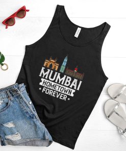 Mumbai India City Skyline Mumbai Hometown Forever T shirt