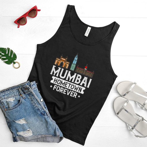 Mumbai India City Skyline Mumbai Hometown Forever T shirt