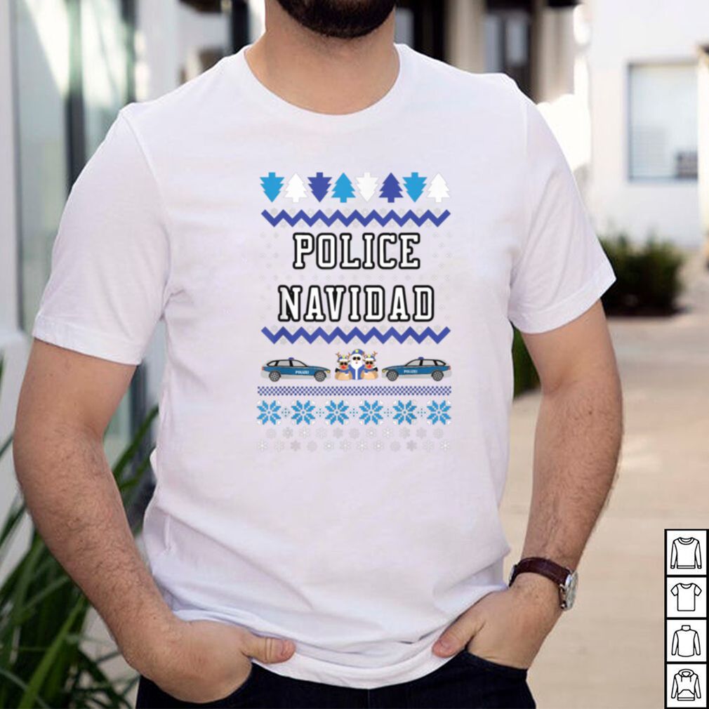 police navidad shirt