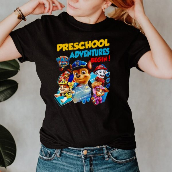 Paw Patrol Preschool Adventures Begin Halloween T shirt