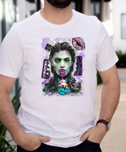 Pop Art Riot Girl Feminist Drawing Women in Power T Shirt