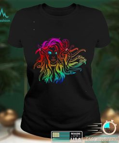 Rainbow Medusa head shirt