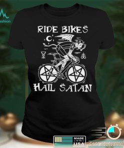 Ride Bikes Hail Satan T shirt