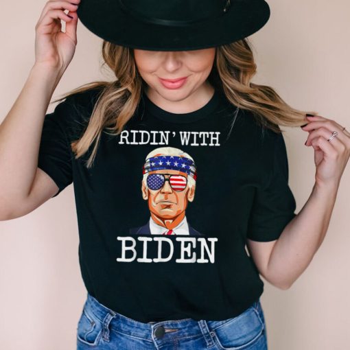 Ridin With Biden Vote Pro Joe Biden For President 2020 T Shirt
