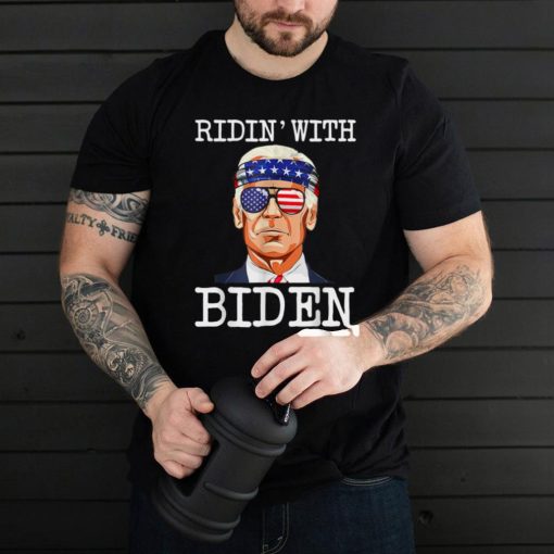 Ridin With Biden Vote Pro Joe Biden For President 2020 T Shirt