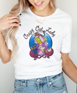 Simpsons Crazy Cat Lady T shirt