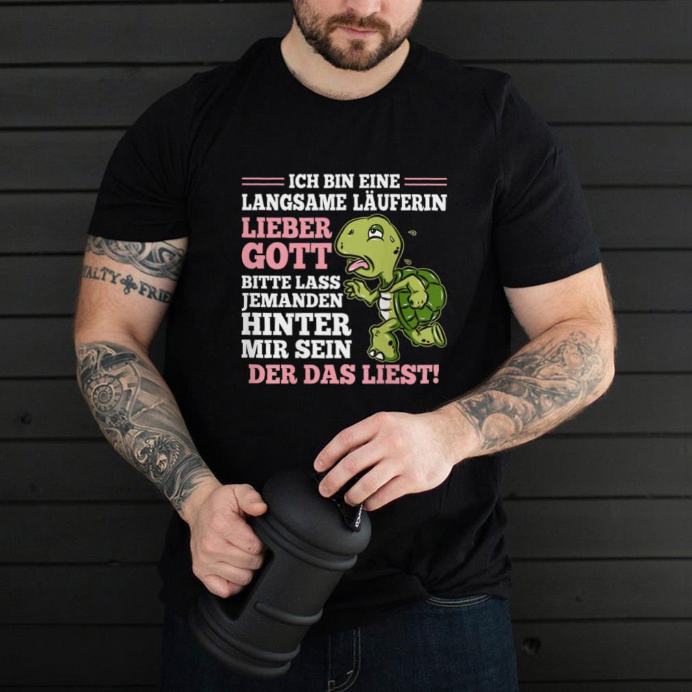 Slow running jogger tortoise half marathon T Shirt Slow running jogger tortoise half marathon T Shirt