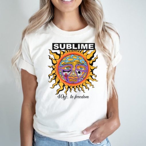 Sunflower Sublime 40oz To Freedom T Shirt B09GF3F9X6