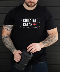 Tampa Bay Buccaneers 2021 crucial catch intercept cancer shirt