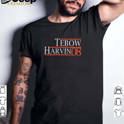Tebow Harvin 08 president shirt