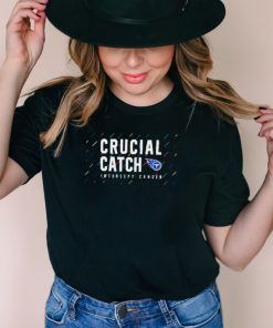 Tennessee Titans 2021 crucial catch intercept cancer shirt