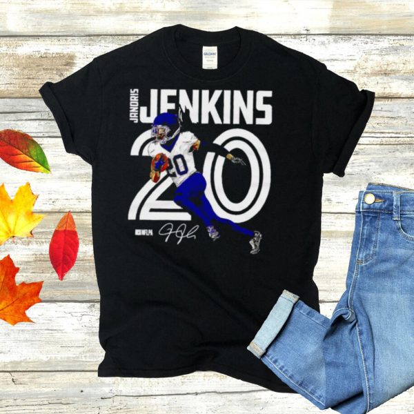 Tennessee Titans Janoris Jenkins inline signature shirt