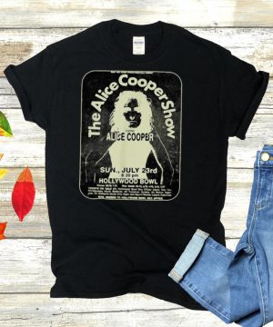 The Alice Cooper Show Alice Cooper Hollywood Bowl Concert T shirt