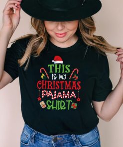 This Is My Christmas Pajama Funny Christmas Family Matching T Shirt