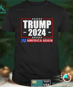 Trump 2024 Fix America Again American Flag Shirt