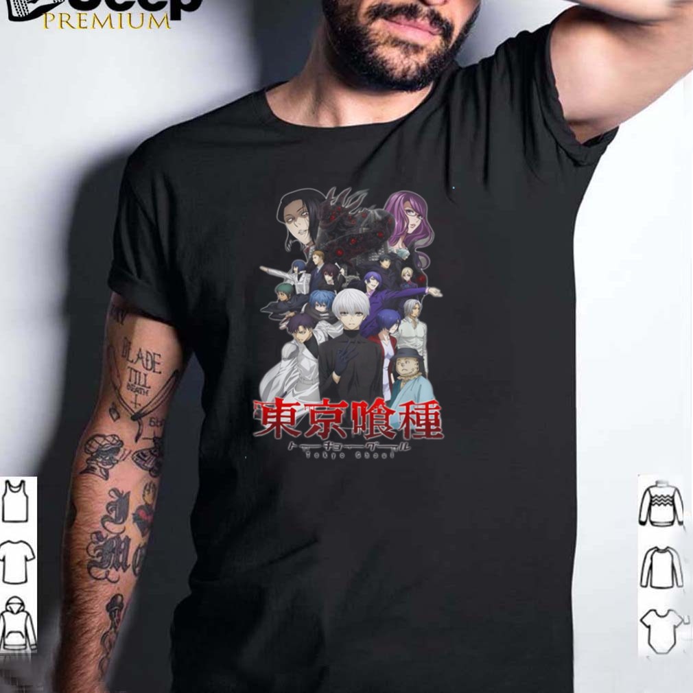 Vintage Tokyos Design Ghoul Anime Manga Series Characters shirt Vintage Tokyos Design Ghoul Anime Manga Series Characters shirt