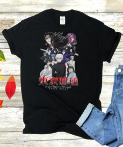 Vintage Tokyos Design Ghoul Anime Manga Series Characters shirt