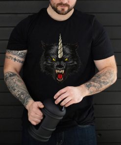 Wolficorn Unicorn Wolf Halloween Men Women T Shirt