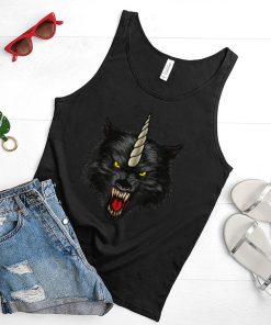 Wolficorn Unicorn Wolf Halloween Men Women T Shirt