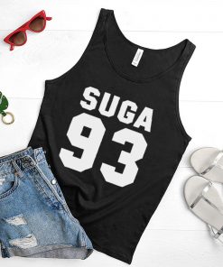 suga 93 bts suga 93 black hooded shirt