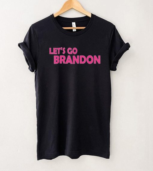 2021 Lets Go Brandon Funny Pink Text Men Women Impeach 46 Shirt