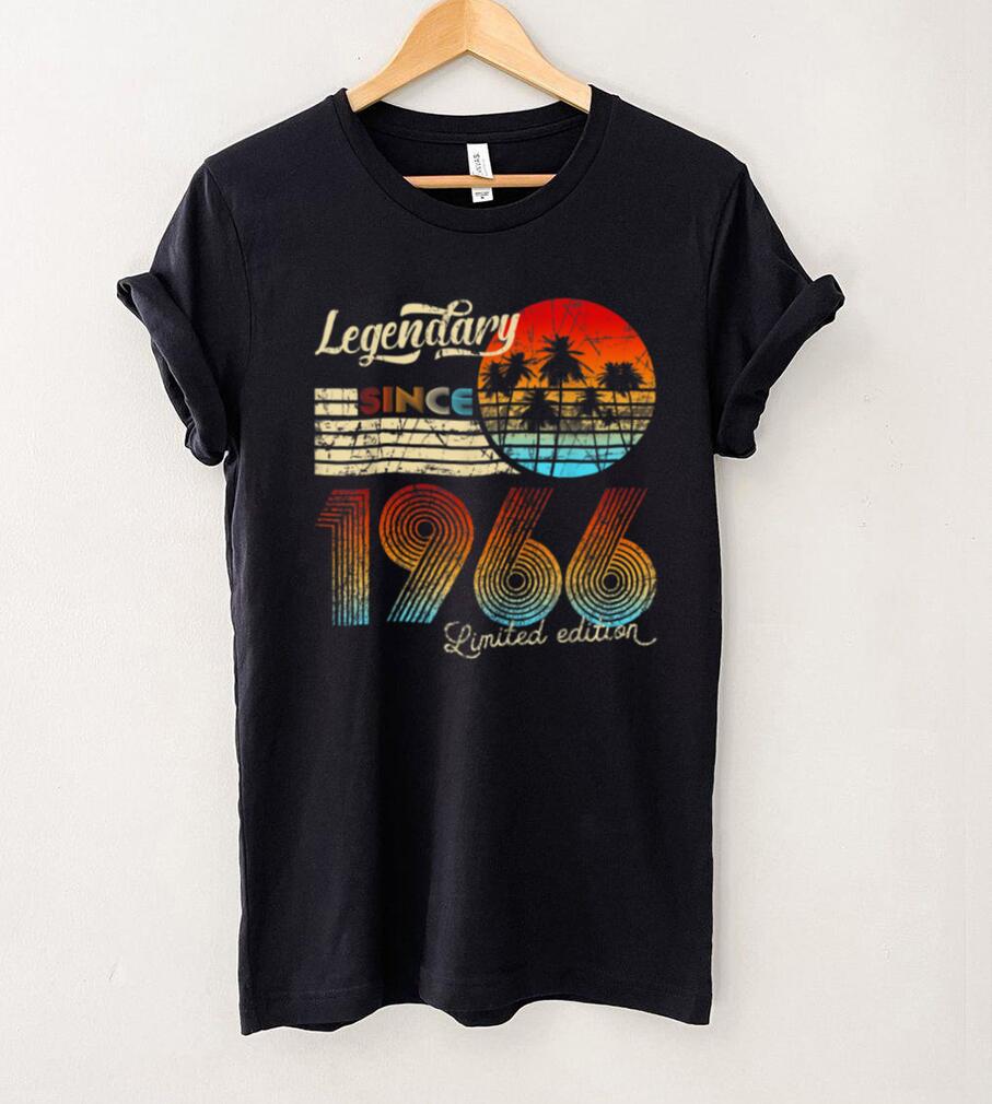 55th Birthday Gift Vintage Legendary Since 1966 T Shirt