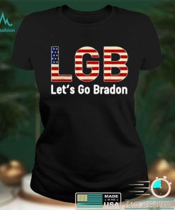 American Flag LGB Lets Go Brandon Anti Biden Shirt