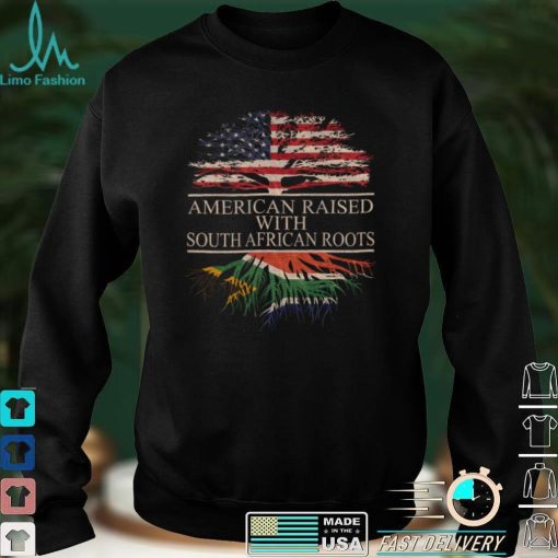 American Raised with South African Roots Long Sleeve T Shirt
